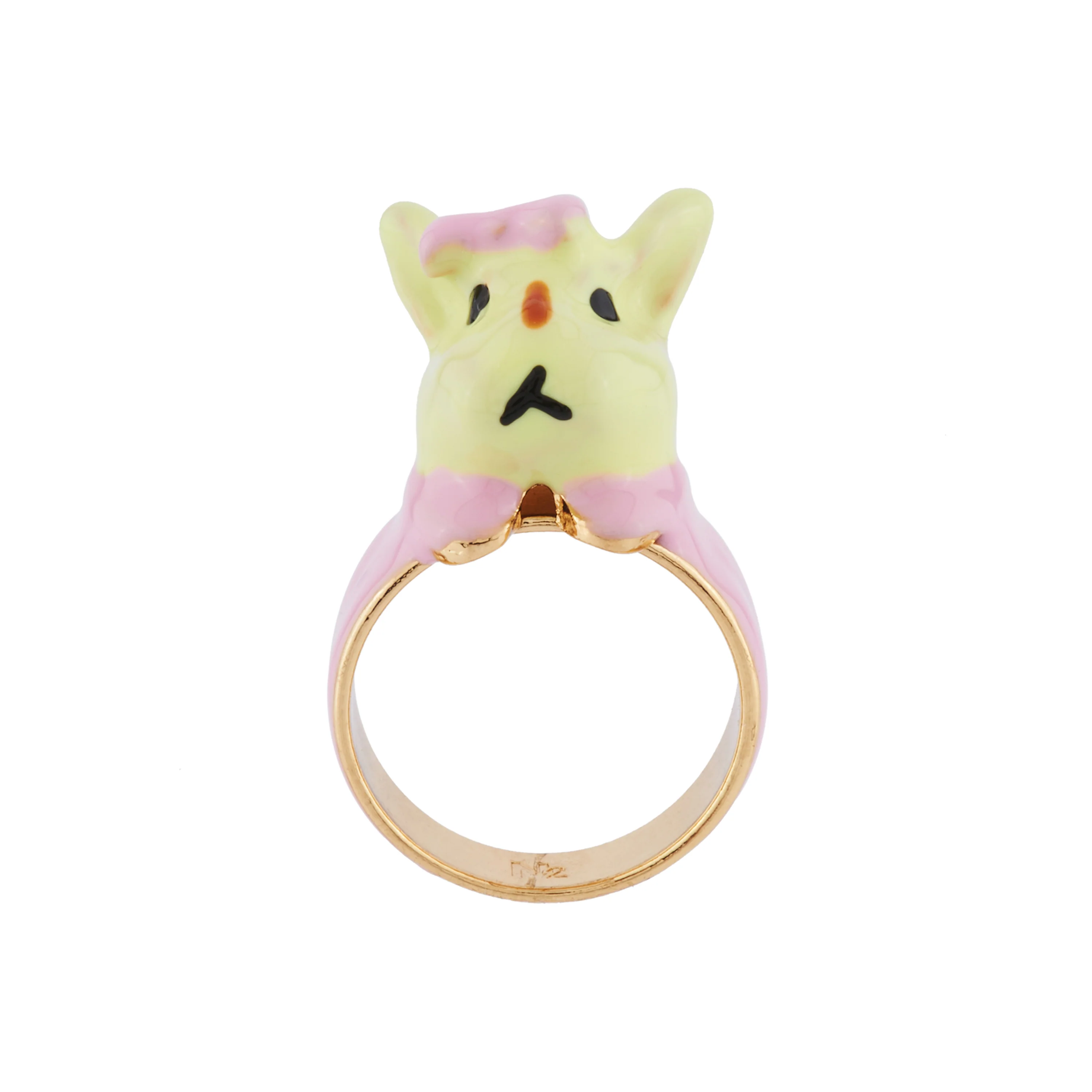 Bague lapine en tenue d'écolière - Image 2