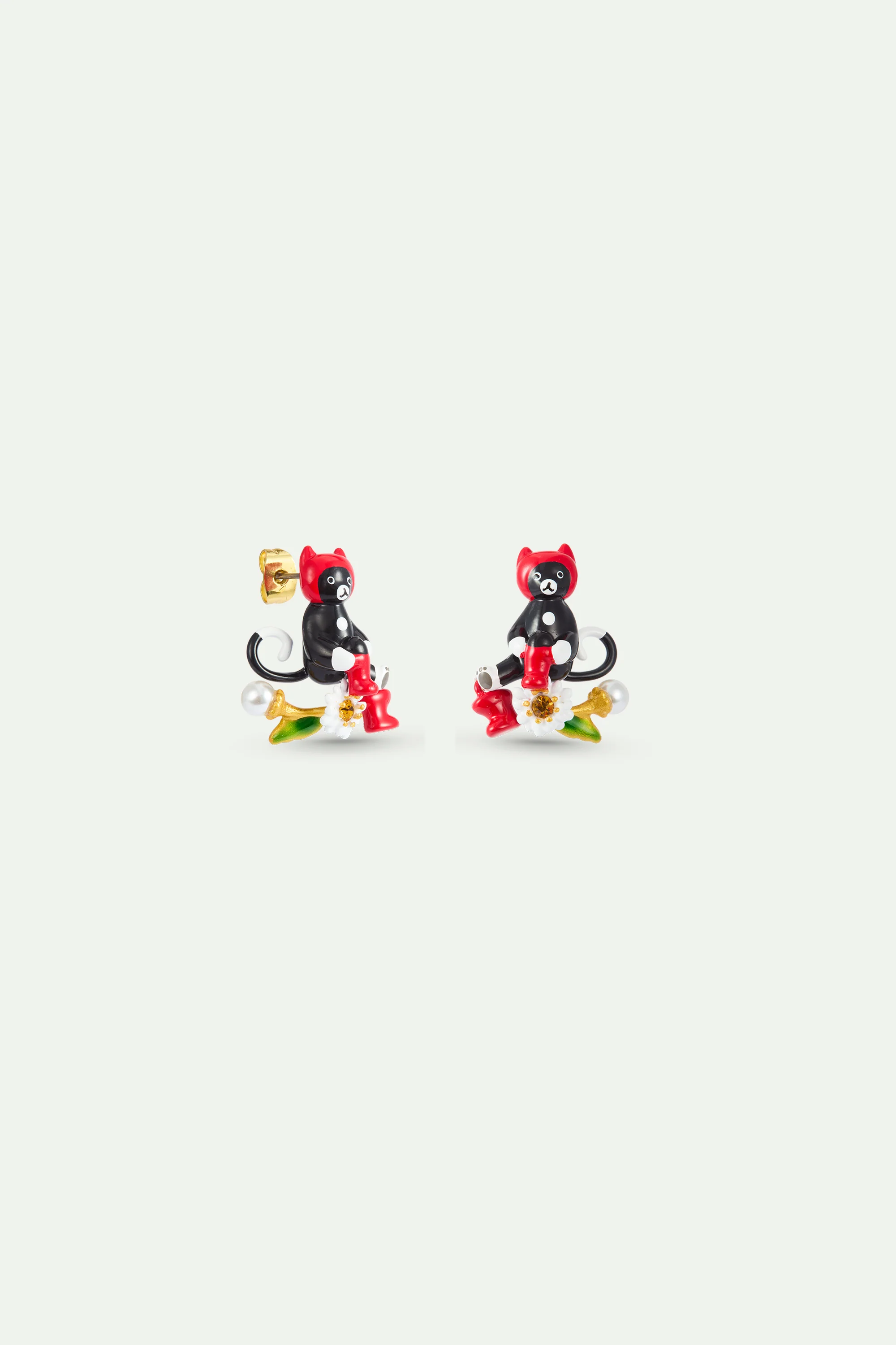 Boucles d’oreilles Chat Botté - Image 3