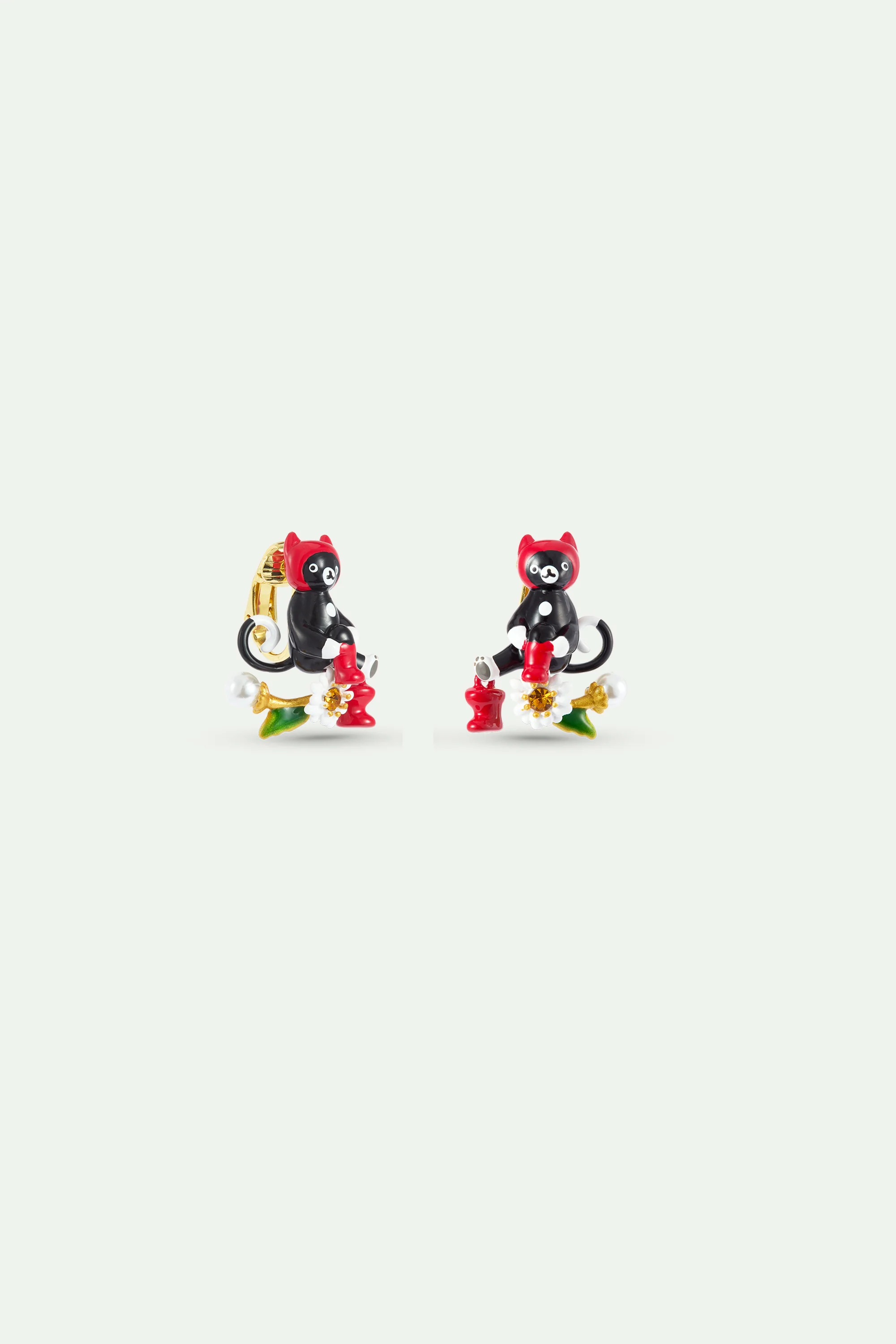 Boucles d’oreilles Chat Botté - Image 4