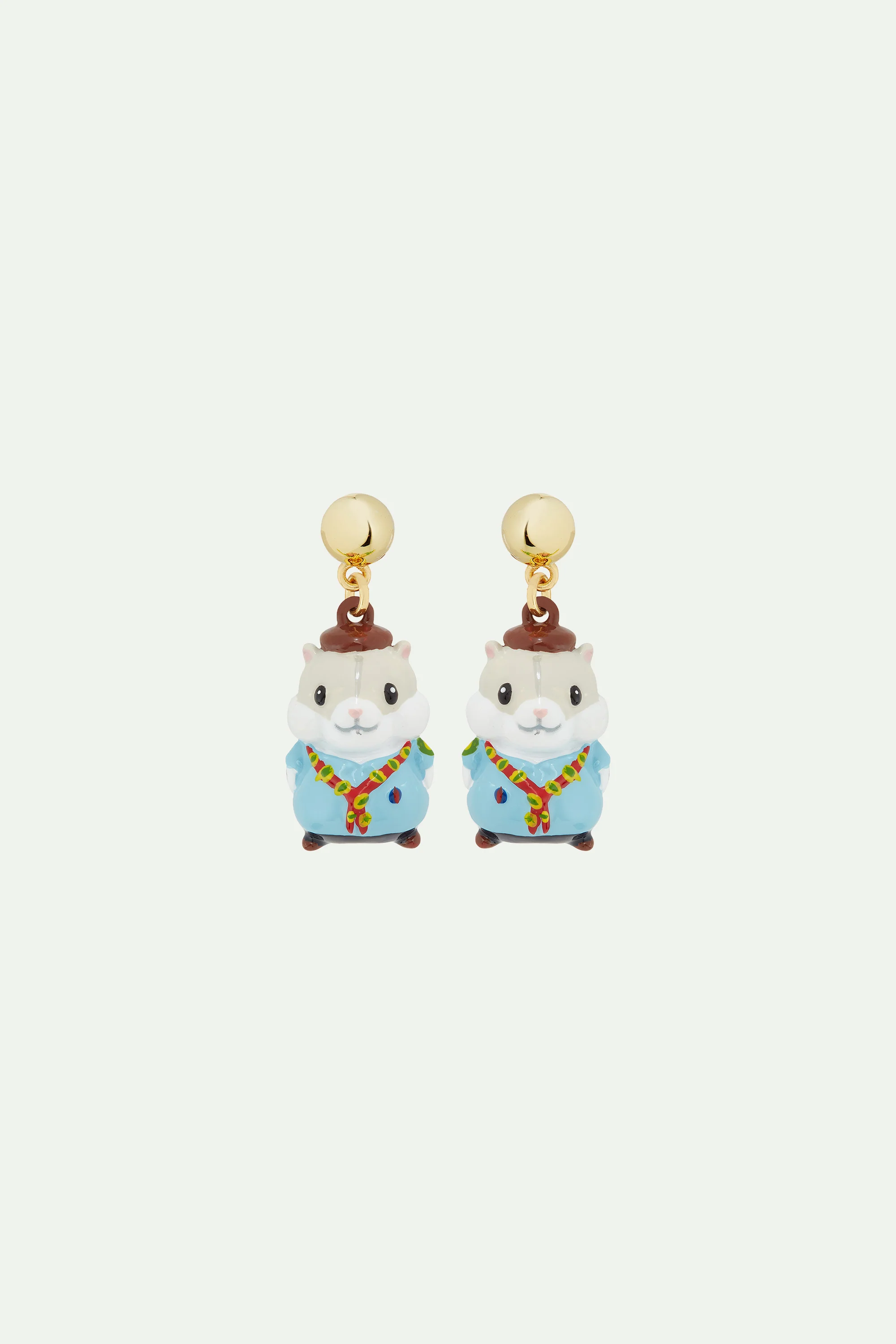 Boucles d'oreilles hamster scout