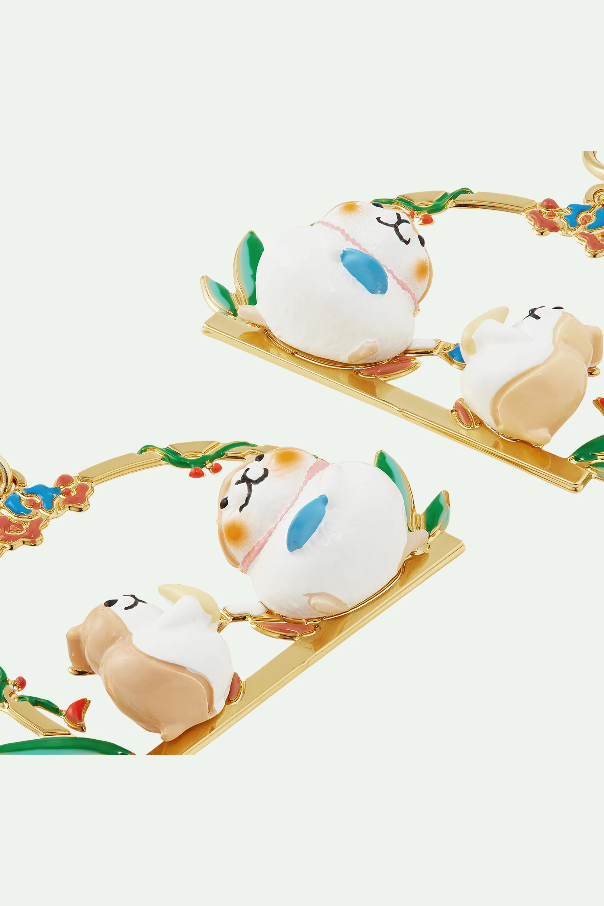 Boucles d'oreilles hamsters gourmands - Image 4