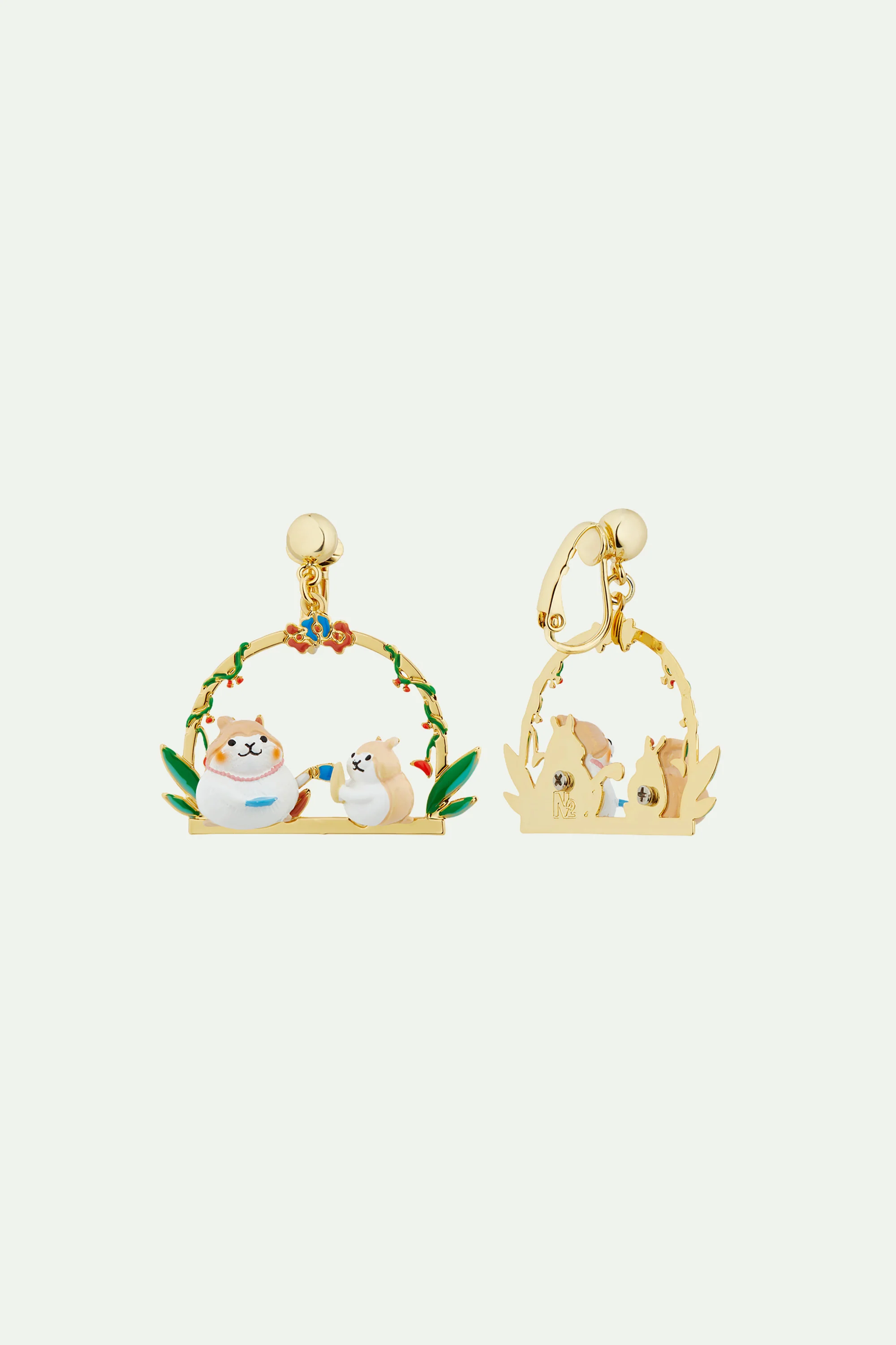 Boucles d'oreilles hamsters gourmands - Image 5