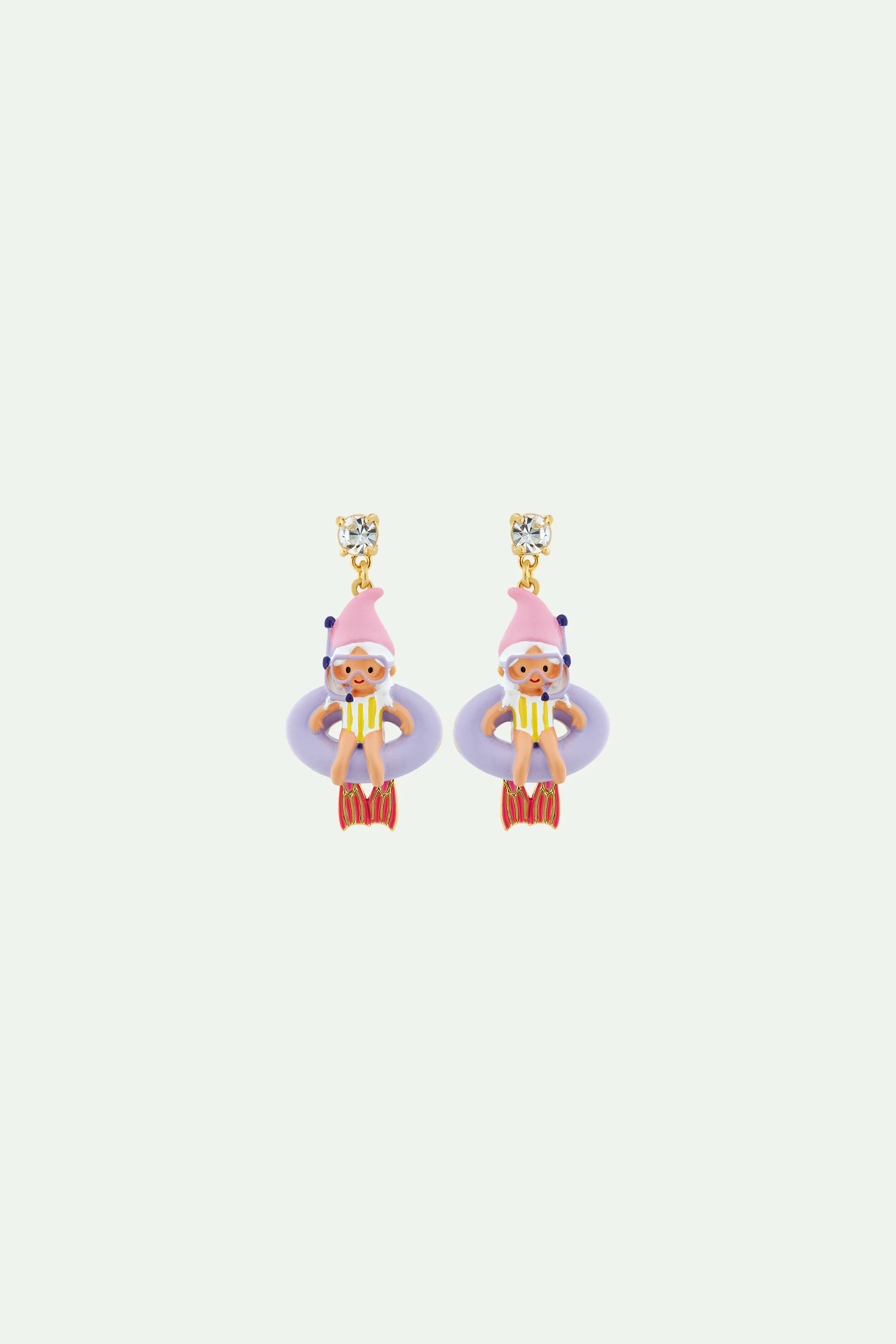 Boucles d'oreilles naine plongeuse