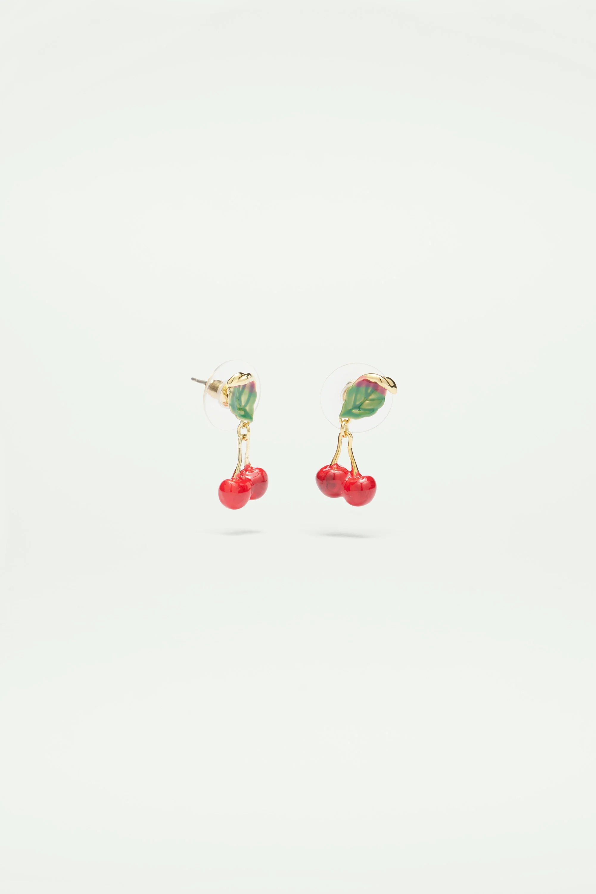 Boucles d'oreilles petites cerises - Image 2