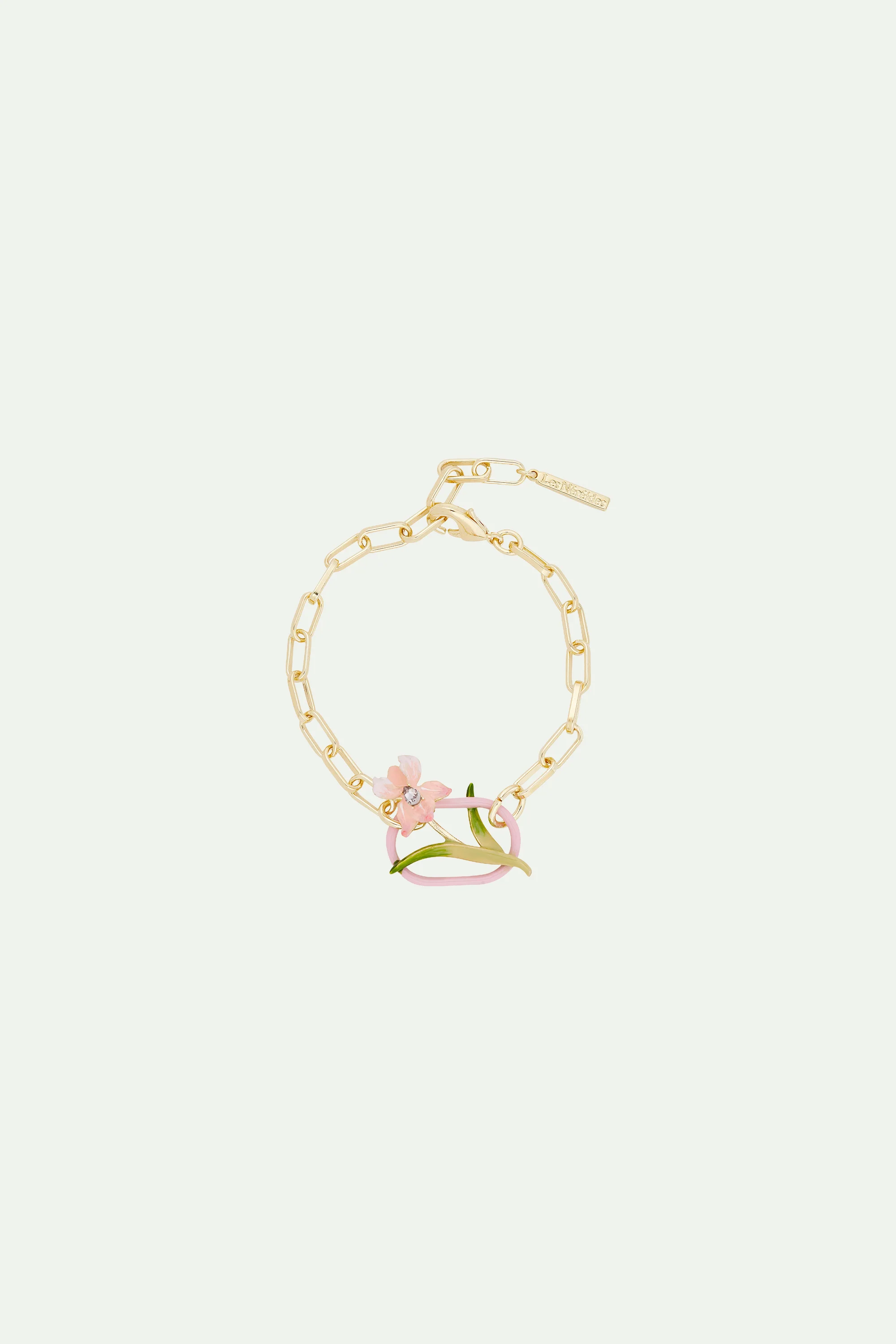 Bracelet Iris rose poudré