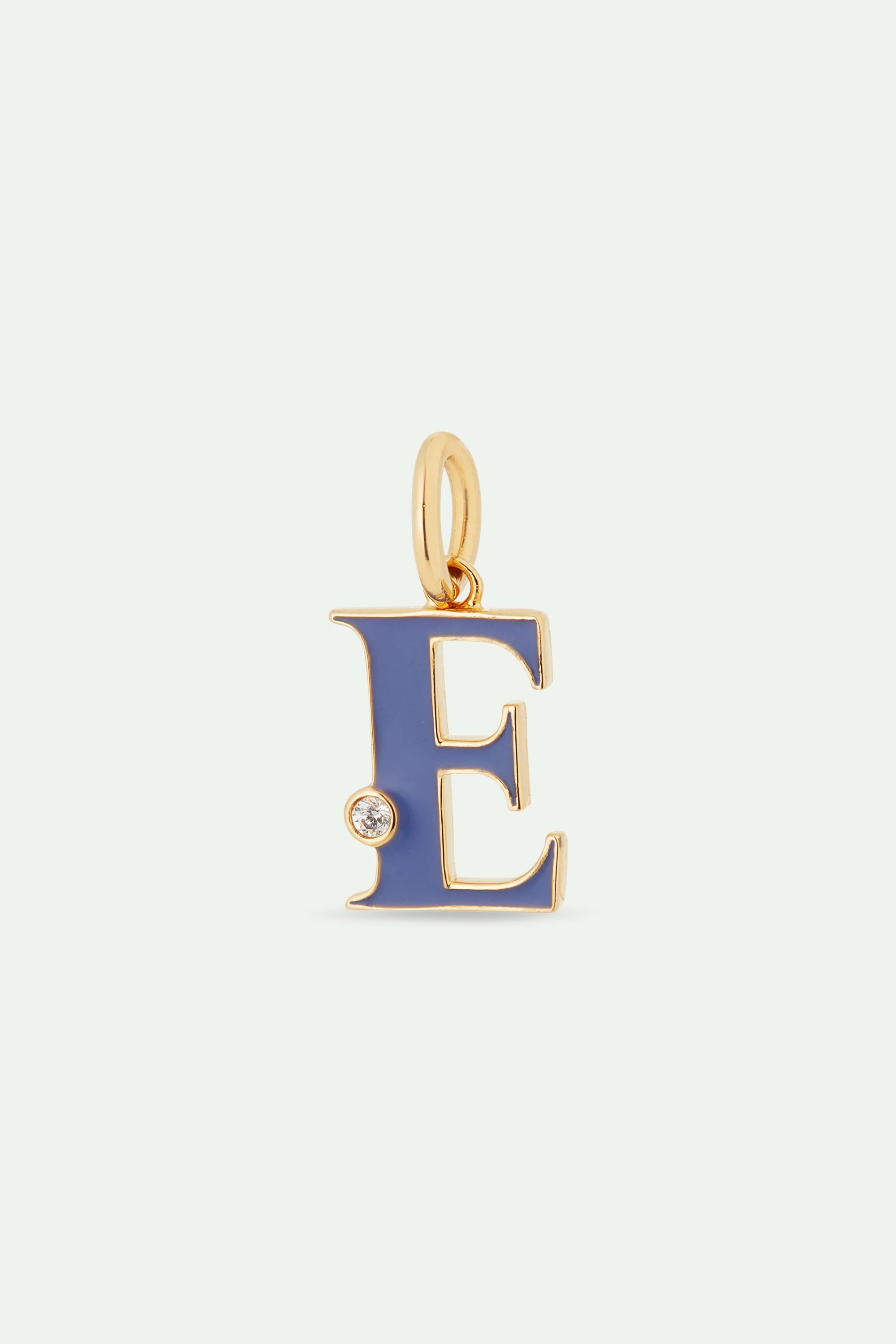 Collier pendentif lettre E - Image 2