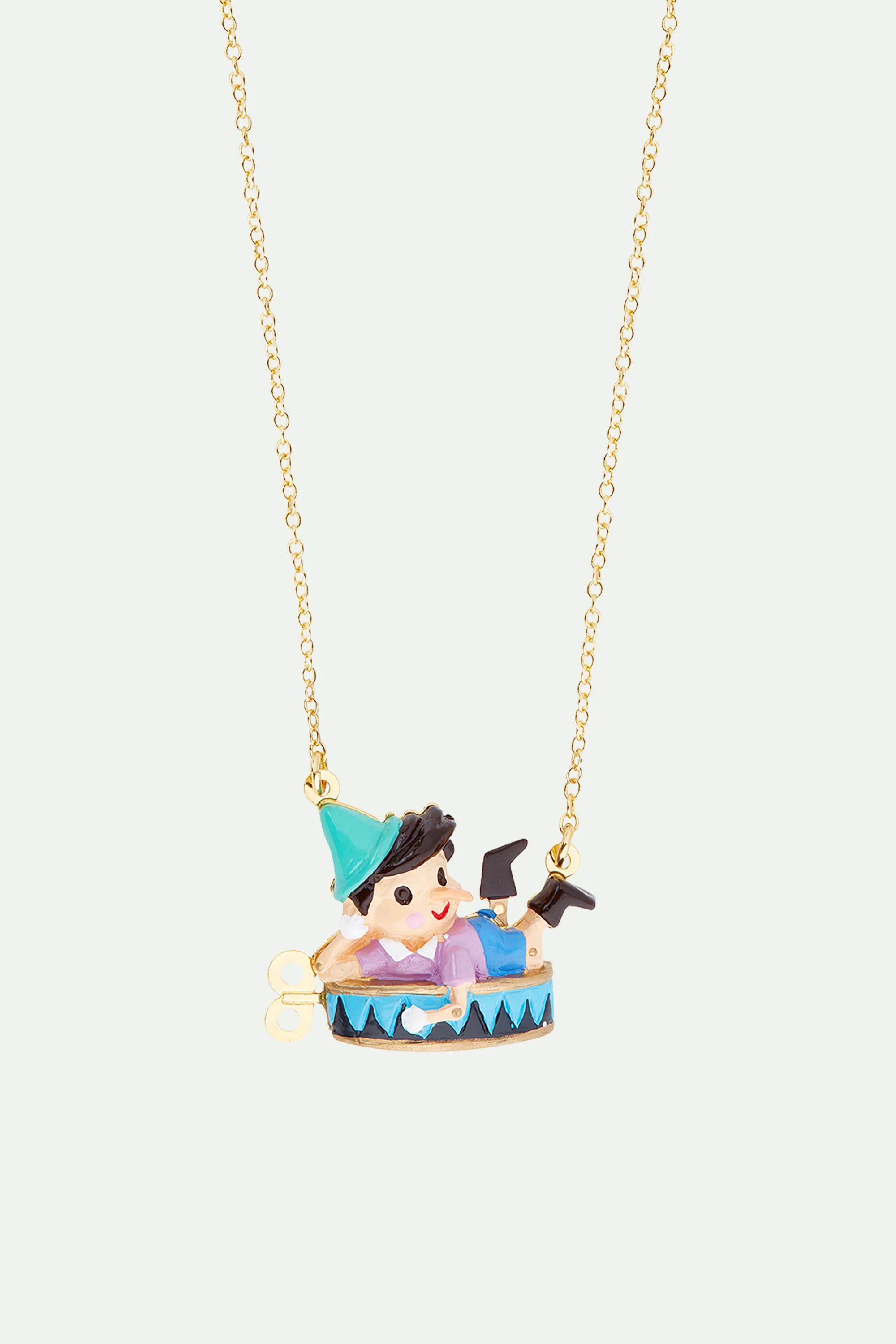 Collier Pinocchio et chapiteau