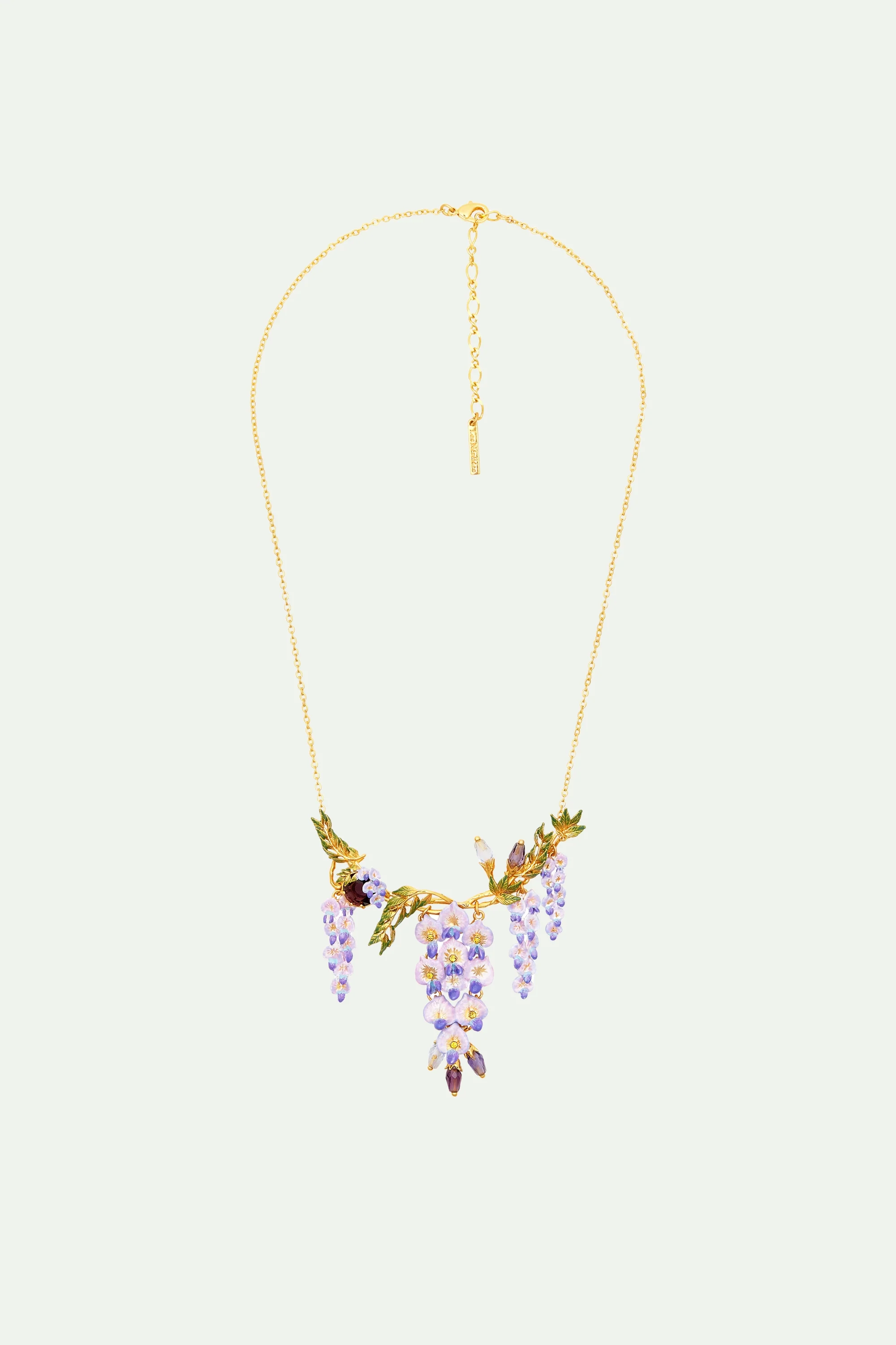 Collier plastron à l'ombre des fleurs - Image 2