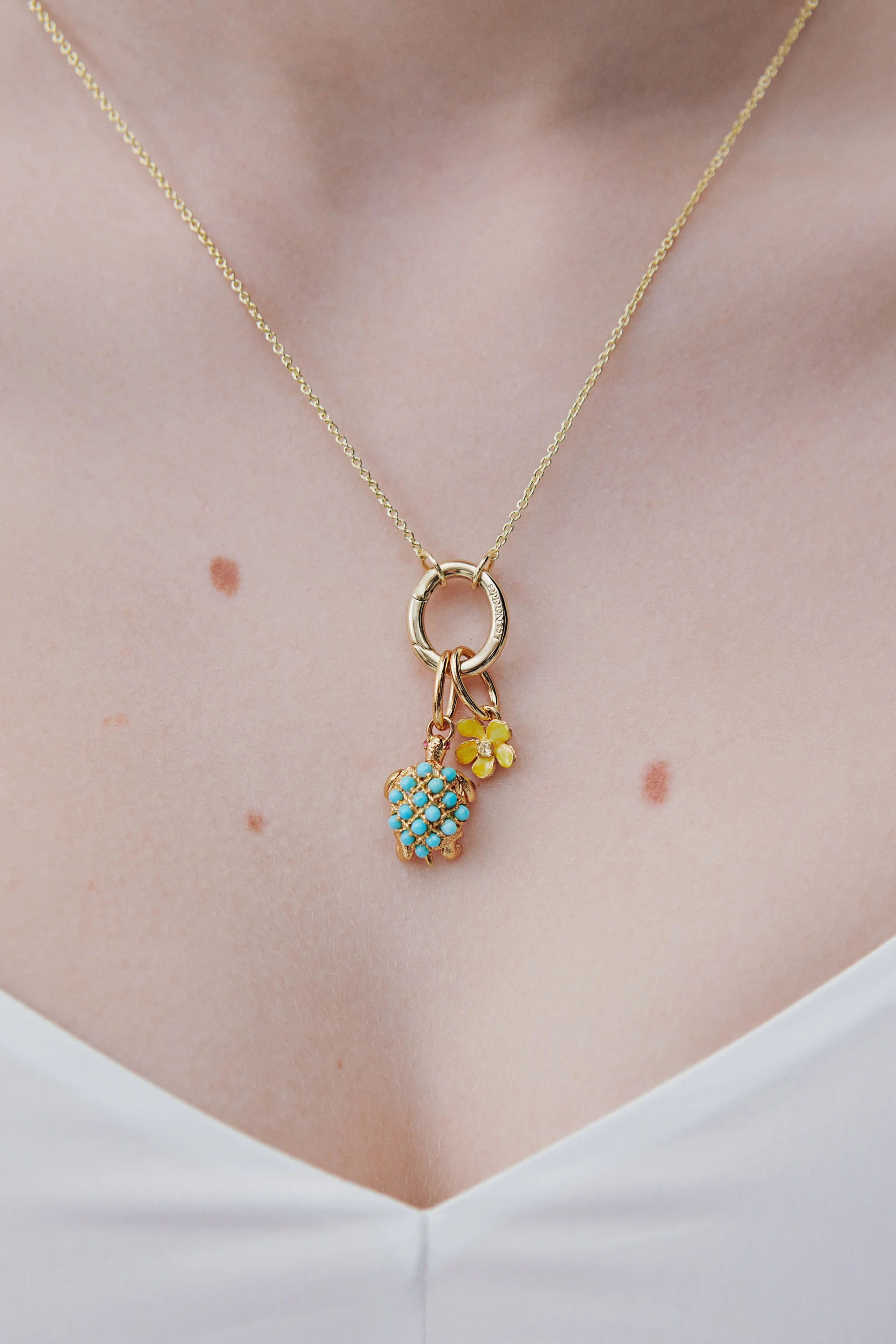 Pendentif Bouton d'Or, Candeur et Réjouissance - Avril - Image 3