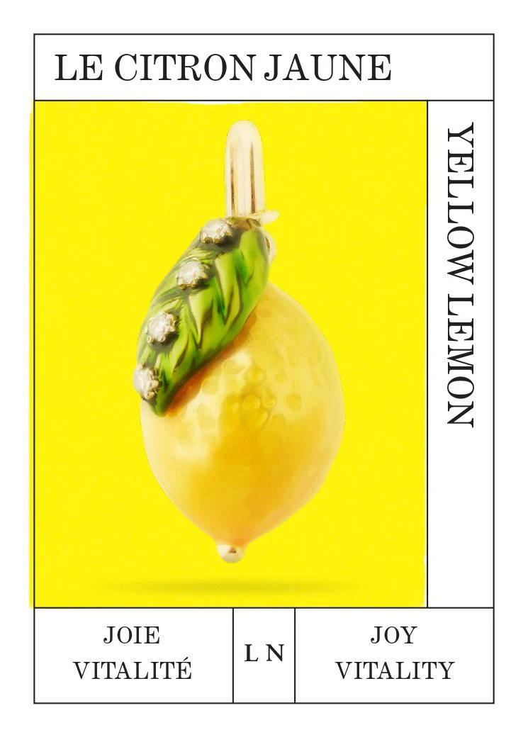 Pendentif Citron, Joie et Vitalité - Image 2