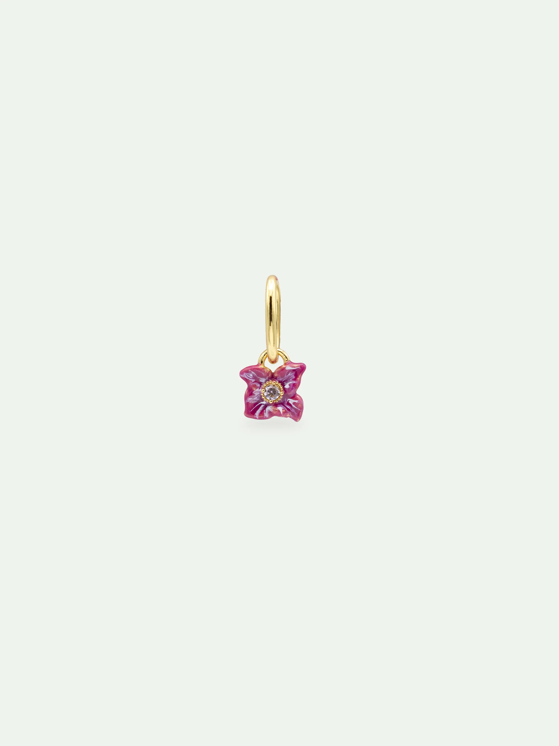 Pendentif Hortensia, Découverte et Générosité - Juillet