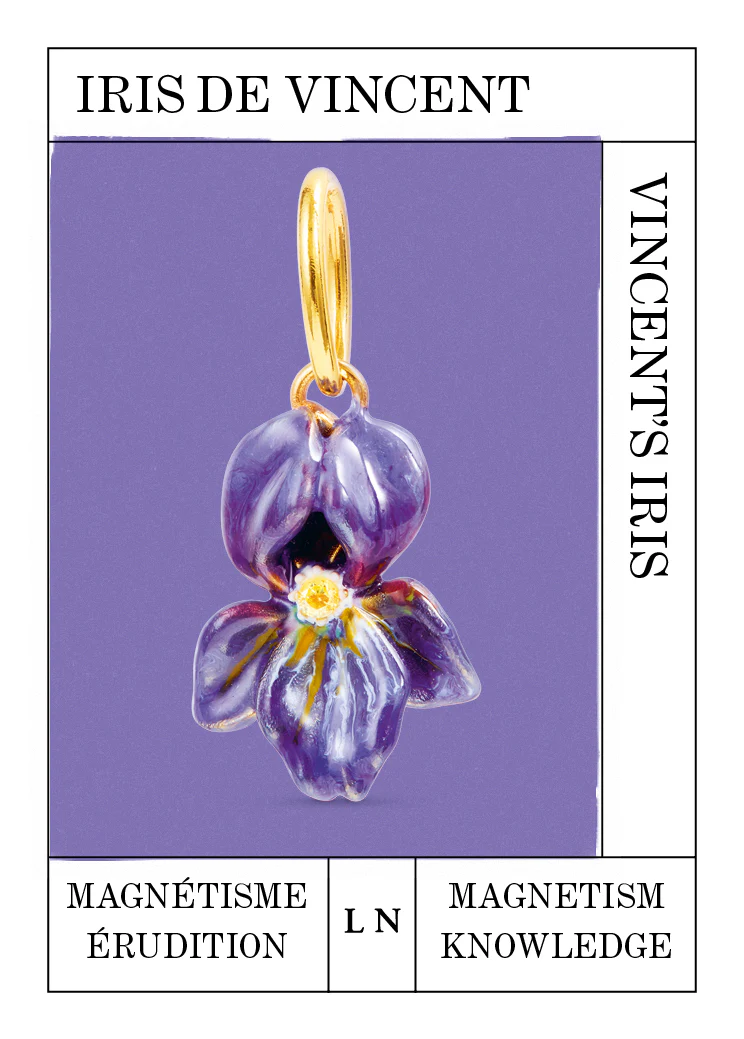 Pendentif Iris de Vincent, Magnêtisme et Érudition - Image 2