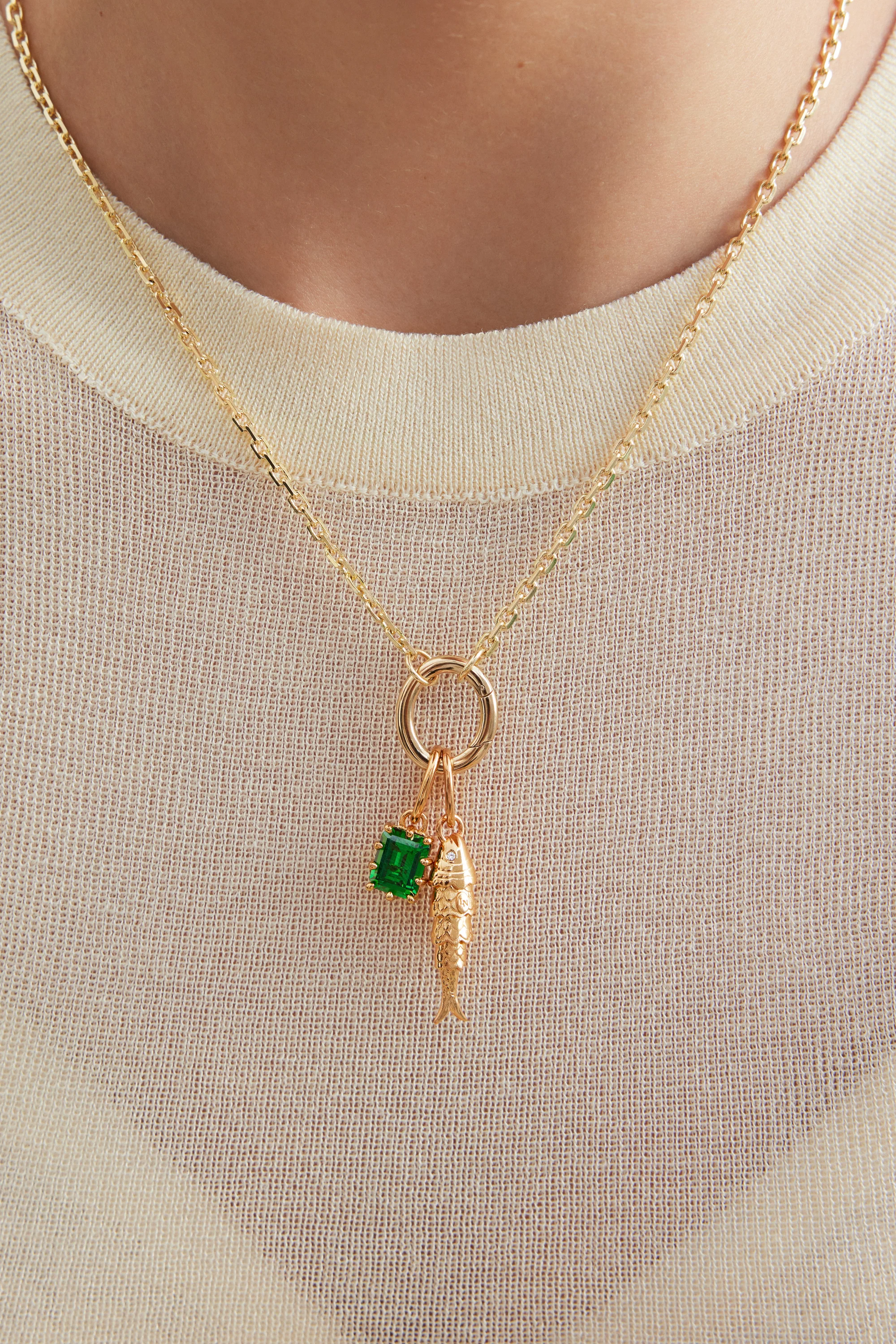 Pendentif Poisson, Chance et Vertu - Image 3