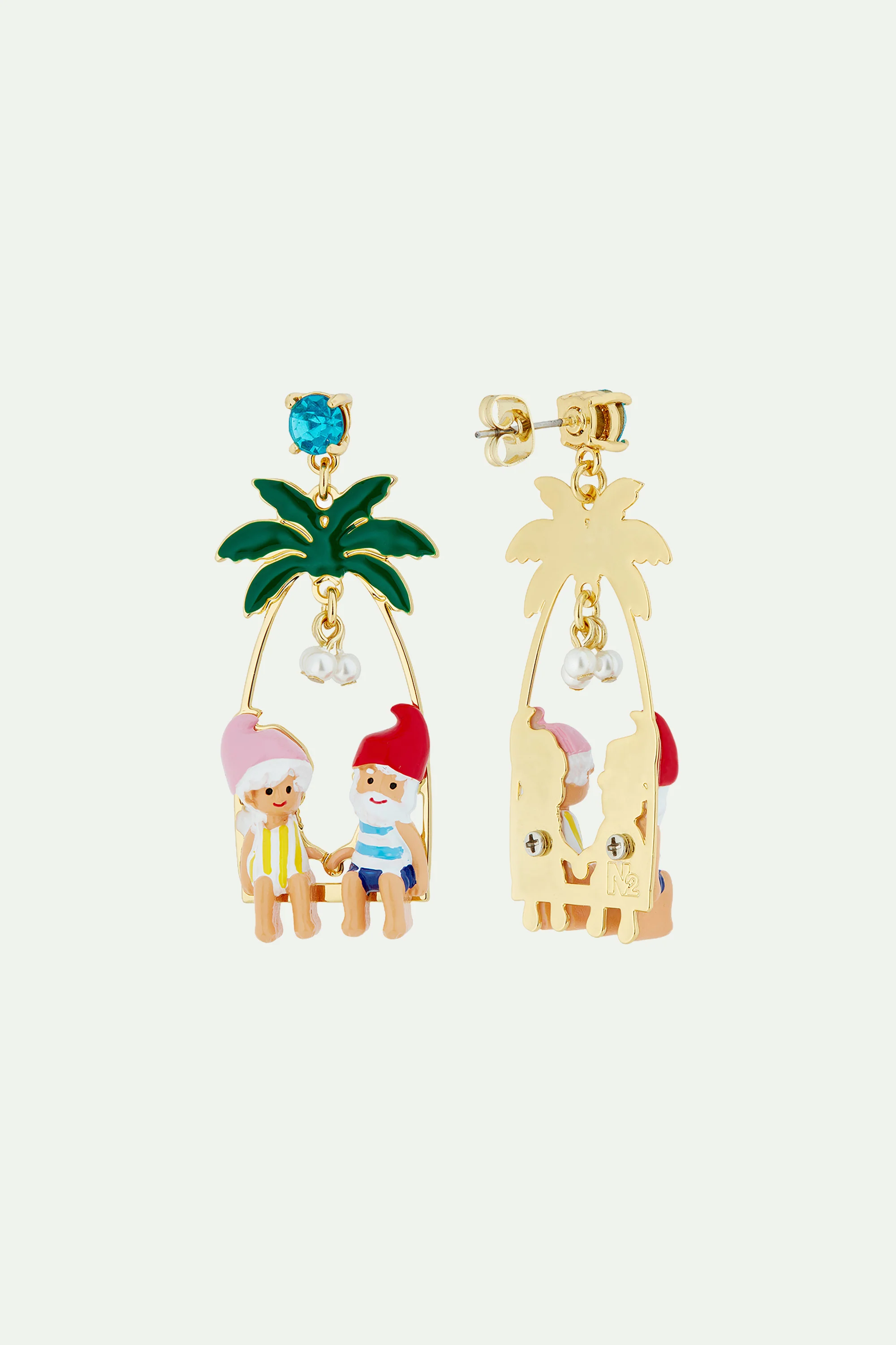 Post Earrings LES CHAMPIMIGNON - Surf Camp - Image 2